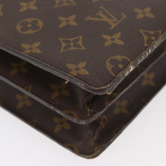 LOUIS VUITTON Monogram Serviette Conseiller Aktenkoffer M53331 LV Auth YKZ118