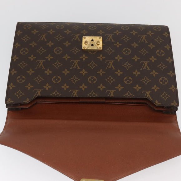 LOUIS VUITTON Monogram Serviette Conseiller Aktenkoffer M53331 LV Auth YKZ118