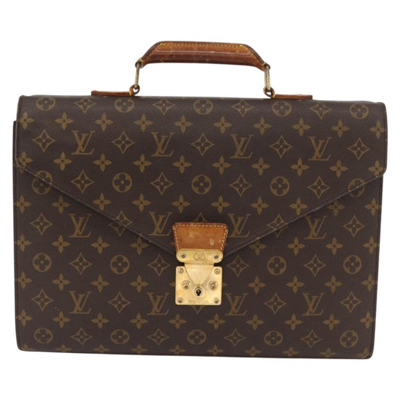 LOUIS VUITTON Monogram Serviette Conseiller Aktenkoffer M53331 LV Auth YKZ118