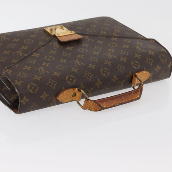LOUIS VUITTON Monogram Serviette Conseiller Aktenkoffer M53331 LV Auth YKZ118