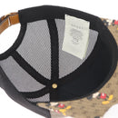 GUCCI Disney Mickey Mouse Cap Micro GG Supreme PVC Beige 602979 Auth YKZ1180SM-17