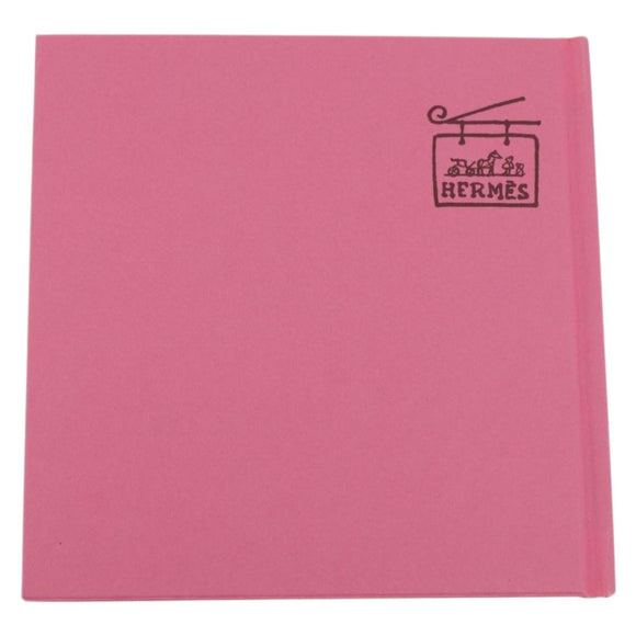 HERMES Picture Book set 100% ORANGE Paper Multicolor Auth YKZ1184