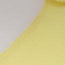 CHANEL Jacket Skirt Setup Wool Yellow CC Auth YKZ1185SAV-16