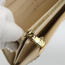 LOUIS VUITTON Damier Azur Portefeuille Sarah Long Wallet N61735 LV Auth YKZ1187-10