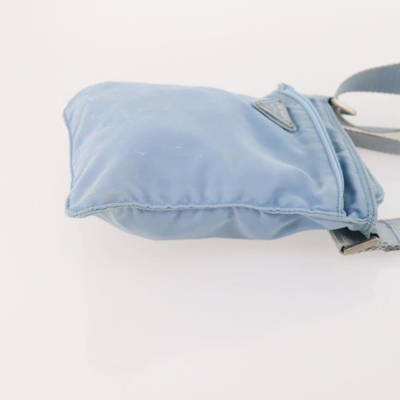 PRADA Shoulder Bag Nylon 2 Set Light Blue Auth YKZ1188