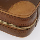LOUIS VUITTON Monogram Vernis Van Damme Hand Bag Bronze M91125 LV Auth YKZ119-11