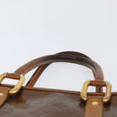 LOUIS VUITTON Monogram Vernis Van Damme Hand Bag Bronze M91125 LV Auth YKZ119-9