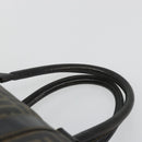 FENDI Zucca Canvas Boston Bag Brown Black Auth YKZ1193-8