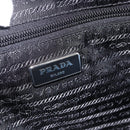 PRADA Tote Bag Nylon Blue Silver Auth YKZ1197-19
