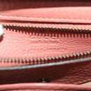 GUCCI Bamboo Shoulder Bag Leather Pink Gold Auth YKZ1198V-11