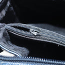 SAINT LAURENT Tote Bag Leather Blue Gold Auth YKZ120-22