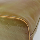 LOUIS VUITTON Monogram Vernis Houston Hand Bag Baby Blue M91005 LV Auth YKZ121-16