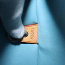 LOUIS VUITTON Monogram Vernis Houston Hand Bag Baby Blue M91005 LV Auth YKZ121-12