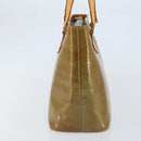 LOUIS VUITTON Monogram Vernis Houston Hand Bag Baby Blue M91005 LV Auth YKZ121-4