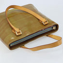 LOUIS VUITTON Monogram Vernis Houston Hand Bag Baby Blue M91005 LV Auth YKZ121-6