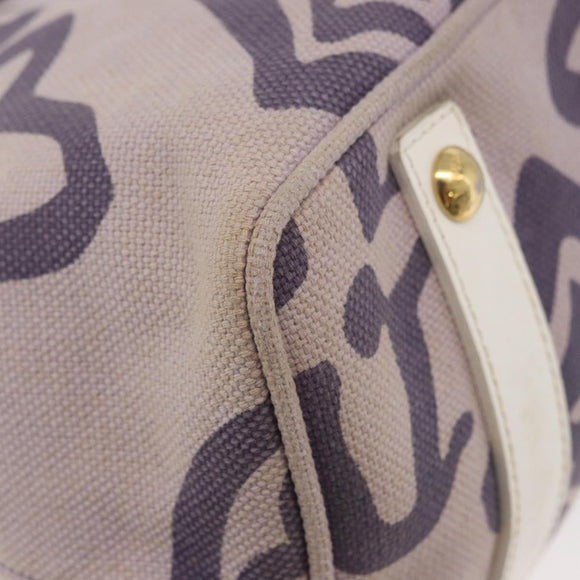 LOUIS VUITTON Cruise line Taicienne GM Bag Canvas Purple M95681 LV Auth YKZ1211