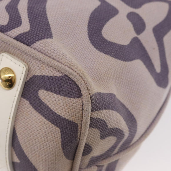 LOUIS VUITTON Cruise line Taicienne GM Bag Canvas Purple M95681 LV Auth YKZ1211