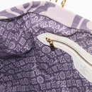 LOUIS VUITTON Cruise line Taicienne GM Bag Canvas Purple M95681 LV Auth YKZ1211-20