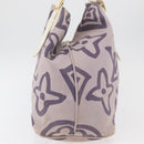 LOUIS VUITTON Cruise line Taicienne GM Bag Canvas Purple M95681 LV Auth YKZ1211-4