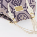 LOUIS VUITTON Cruise line Taicienne GM Bag Canvas Purple M95681 LV Auth YKZ1211-6