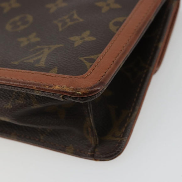 LOUIS VUITTON Monogram Pochette Dam PM Clutch Bag M51812 LV Auth YKZ1212
