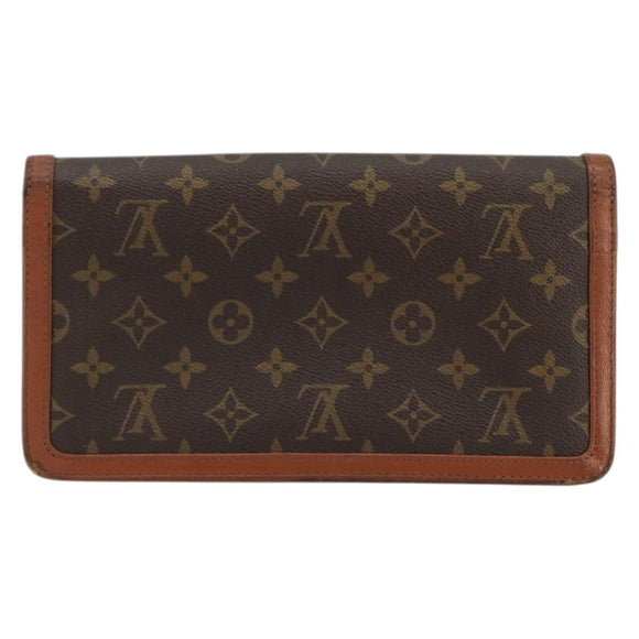 LOUIS VUITTON Monogram Pochette Dam PM Clutch Bag M51812 LV Auth YKZ1212