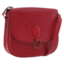 LOUIS VUITTON Epi Saint Cloud GM Shoulder Bag Red M52197 LV Auth YKZ1214-1