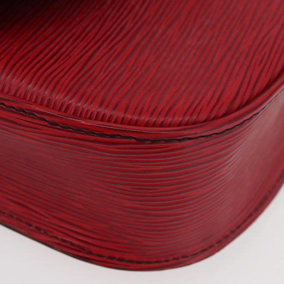 LOUIS VUITTON Epi Saint Cloud GM Shoulder Bag Red M52197 LV Auth YKZ1214
