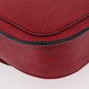 LOUIS VUITTON Epi Saint Cloud GM Shoulder Bag Red M52197 LV Auth YKZ1214-12