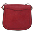 LOUIS VUITTON Epi Saint Cloud GM Shoulder Bag Red M52197 LV Auth YKZ1214-3