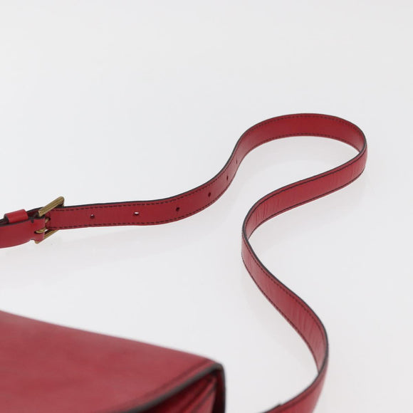 LOUIS VUITTON Epi Saint Cloud GM Shoulder Bag Red M52197 LV Auth YKZ1214