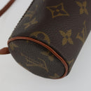 LOUIS VUITTON Monogram Papillon Pouch LV Auth YKZ1217A-15