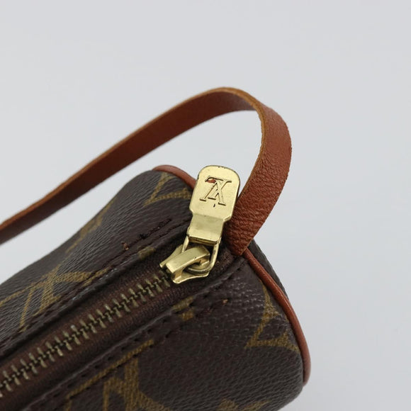 LOUIS VUITTON Monogram Papillon Pouch LV Auth YKZ1217A