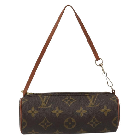 LOUIS VUITTON Monogram Papillon Pouch LV Auth YKZ1217A