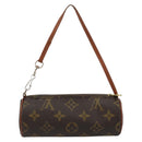 LOUIS VUITTON Monogram Papillon Pouch LV Auth YKZ1217A-2