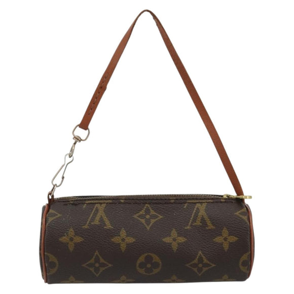 LOUIS VUITTON Monogram Papillon Pouch LV Auth YKZ1217A