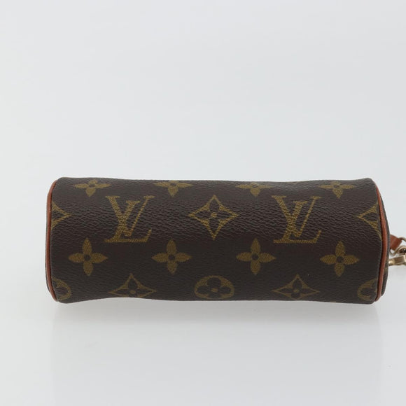 LOUIS VUITTON Monogram Papillon Pouch LV Auth YKZ1217A
