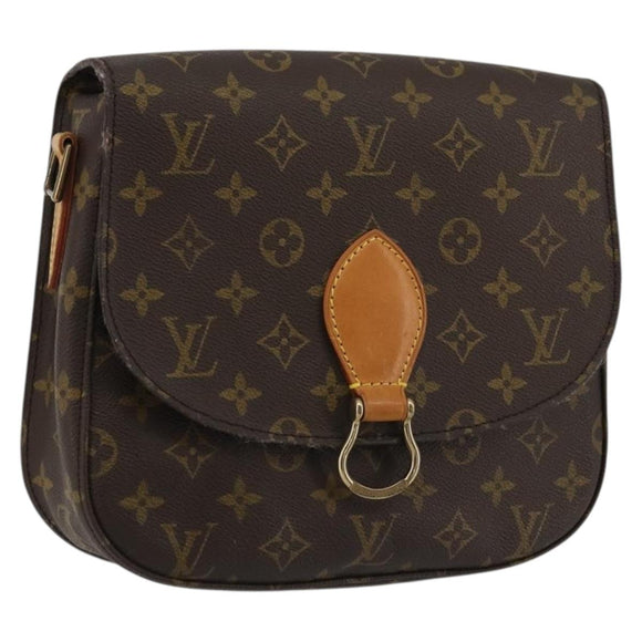 LOUIS VUITTON Monogram Saint Cloud GM Shoulder Bag M51242 LV Auth YKZ1218
