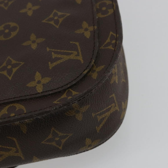 LOUIS VUITTON Monogram Saint Cloud GM Shoulder Bag M51242 LV Auth YKZ1218