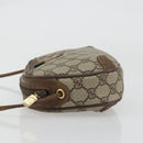 GUCCI GG Supreme Web Sherry Line Bag PVC Beige Gold 89 02 066 Auth YKZ1224A-5