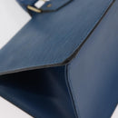 LOUIS VUITTON Epi Sac Triangle Hand Bag Blue M52095 LV Auth YKZ1225-8