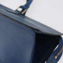 LOUIS VUITTON Epi Sac Triangle Hand Bag Blue M52095 LV Auth YKZ1225-15