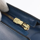 LOUIS VUITTON Epi Sac Triangle Hand Bag Blue M52095 LV Auth YKZ1225-9