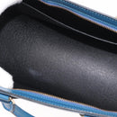 LOUIS VUITTON Epi Sac Triangle Hand Bag Blue M52095 LV Auth YKZ1225-10