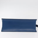 LOUIS VUITTON Epi Sac Triangle Hand Bag Blue M52095 LV Auth YKZ1225-5