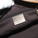 GUCCI GG Crystal Tote Bag Coated Canvas Gold Tone 131228 Auth YKZ1227A-16