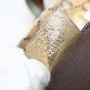 GUCCI GG Crystal Tote Bag Coated Canvas Gold Tone 131228 Auth YKZ1227A-22