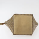 GUCCI GG Crystal Tote Bag Coated Canvas Gold Tone 131228 Auth YKZ1227A-9