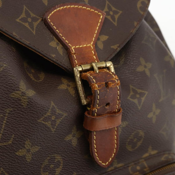 LOUIS VUITTON Monogram Montsouris GM Backpack M51135 LV Auth YKZ1231