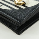 GUCCI Horsebit Shoulder Wallet Leather Adidas Black Gold 702248 Auth YKZ1233M-16